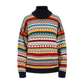 Dale Of Norway Utsira Feminine Sweater (25/26) Marine Offwhite Raspberry