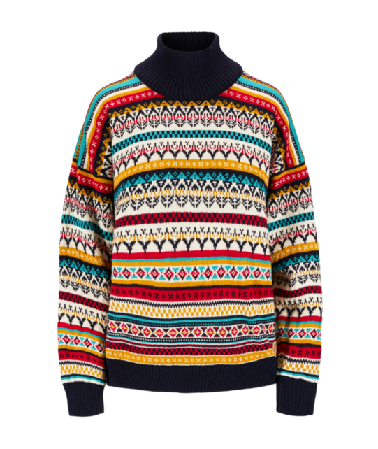 Dale Of Norway Utsira Feminine Sweater (25/26) Marine Offwhite Raspberry