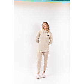 Eivy Icecold Wool Gaiter Rib Top (24/25) Faded Cloud