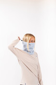 Eivy Adjustable Sherpa Neckwarmer (24/25) Faded Fog Eivy Adjustable Sherpa Neckwarmer (24/25) Faded Fog