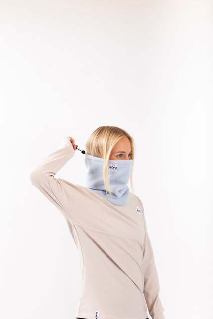 Eivy Adjustable Sherpa Neckwarmer (24/25) Faded Fog Eivy Adjustable Sherpa Neckwarmer (24/25) Faded Fog