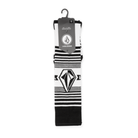 Volcom Horizon Wool Blend Otc Sock (24/25) White-Wht