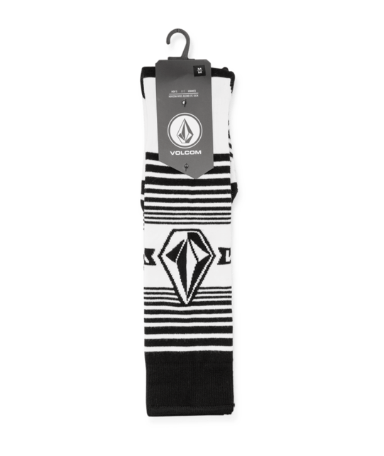 Volcom Horizon Wool Blend Otc Sock (24/25) White-Wht