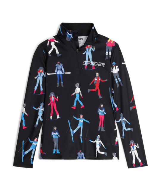 Spyder March 1/2 Zip (24/25) Black-Blk Spyder March 1/2 Zip (24/25) Black-Blk