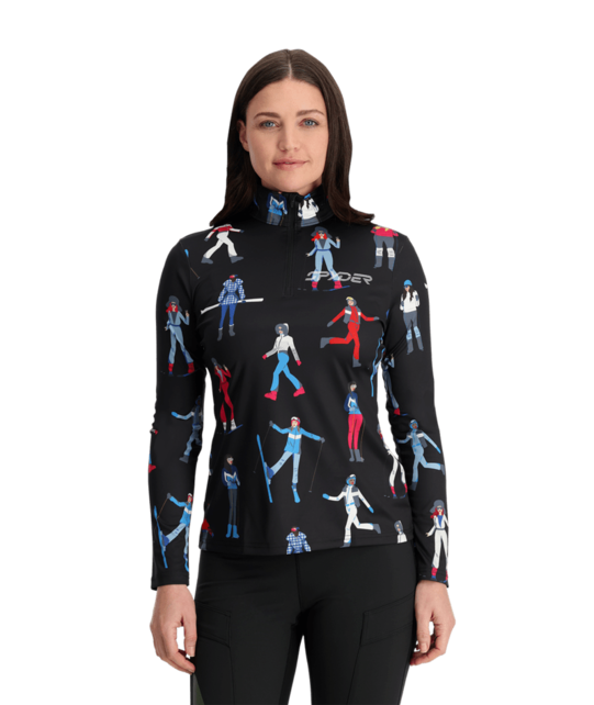 Spyder March 1/2 Zip (24/25) Black-Blk Spyder March 1/2 Zip (24/25) Black-Blk