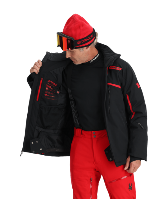 Spyder Leader Jacket (24/25) Black-Blk2