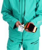 Spyder Sanction Shell Jacket (24/25) Teal Green-Tgn