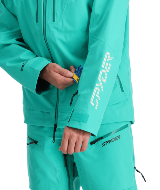 Spyder Sanction Shell Jacket (24/25) Teal Green-Tgn