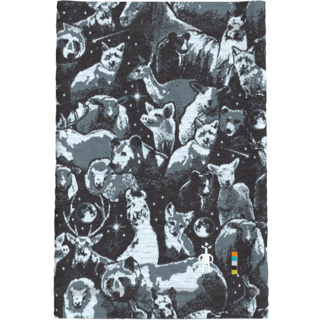 Smartwool Kids' Thermal Merino Neck Gaiter (24/25) Winter Sky Animals-P12