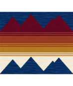 Smartwool Kids' Ski Light Cushion Otc Socks (25/26) Alpine Blue-B25