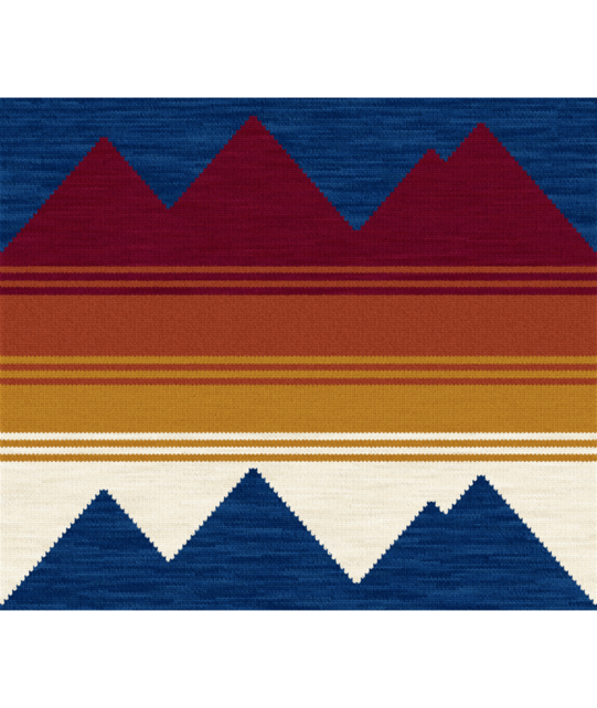 Smartwool Kids' Ski Light Cushion Otc Socks (25/26) Alpine Blue-B25