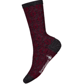 Smartwool Everyday Traditional Snowflake Crew Socks (25/26) Tibetan Red-A25