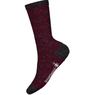 Smartwool Everyday Traditional Snowflake Crew Socks (25/26) Tibetan Red-A25
