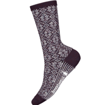 Smartwool Everyday Traditional Snowflake Crew Socks (24/25) Purple Iris-L90