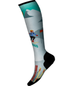 Smartwool Womens Ski Targeted Cushion Snow Bunny Print Otc Socks (25/26) Capri-810 Smartwool Womens Ski Targeted Cushion Snow Bunny Print Otc Socks (25/26) Capri-810