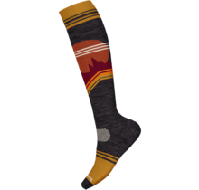 Smartwool Womens Snowboard Full Cushion Moon Energy Otc Socks (24/25) Honey Gold-K11