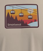 Smartwool Gondola Ride Graphic Long Sleeve Tee (24/25) Almond-L31 Smartwool Gondola Ride Graphic Long Sleeve Tee (24/25) Almond-L31