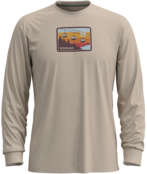 Smartwool Gondola Ride Graphic Long Sleeve Tee (24/25) Almond-L31 Smartwool Gondola Ride Graphic Long Sleeve Tee (24/25) Almond-L31