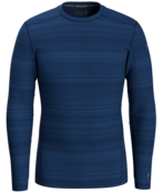 Smartwool Mens Classic Thermal Merino Base Layer Crew Boxed (24/25) Deep Navy Color Shift-K61