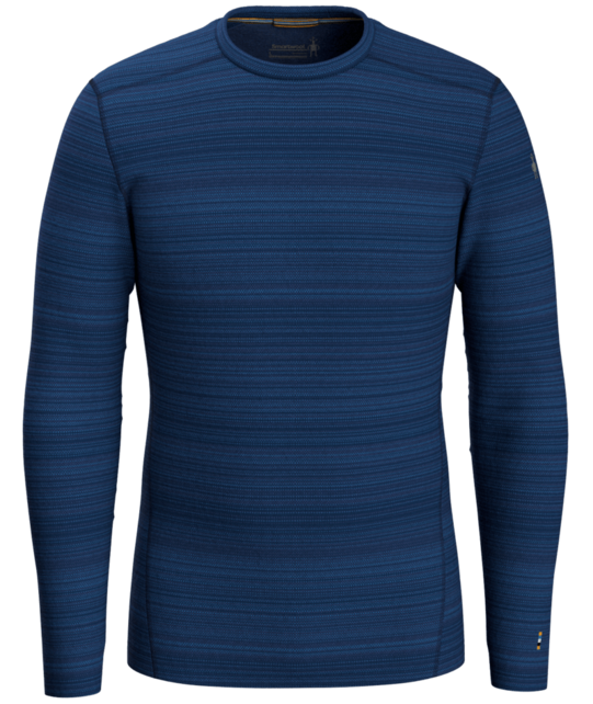 Smartwool Mens Classic Thermal Merino Base Layer Crew Boxed (24/25) Deep Navy Color Shift-K61