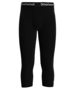 Smartwool Men's Classic Thermal Merino Base Layer 3/4 Bottom Boxed (25/26) Black-001