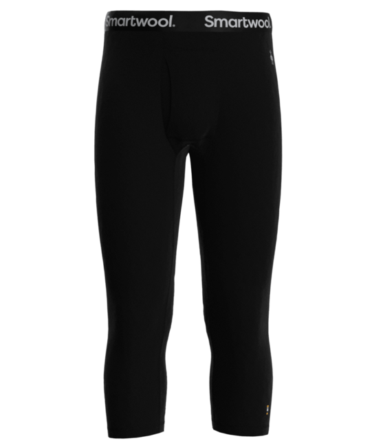 Smartwool Men's Classic Thermal Merino Base Layer 3/4 Bottom Boxed (25/26) Black-001