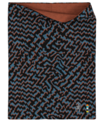 Smartwool Thermal Merino Reversible Neck Gaiter (24/25) Black Retro Line-P15