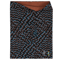 Smartwool Thermal Merino Reversible Neck Gaiter (24/25) Black Retro Line-P15