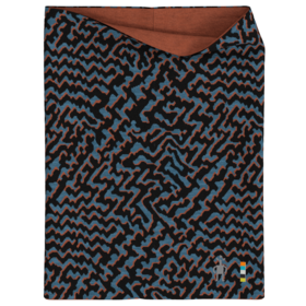 Smartwool Thermal Merino Reversible Neck Gaiter (24/25) Black Retro Line-P15