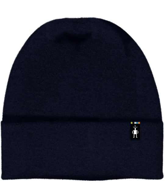 Smartwool Boiled Wool Beanie (25/26) Deep Navy-092 Smartwool Boiled Wool Beanie (25/26) Deep Navy-092