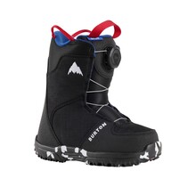 Burton Kids' Grom Boa® Snowboard Boots (25/26) Black-A02