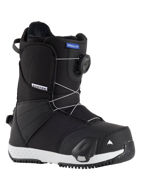 Burton Kids' Smalls Step On® Snowboard Boots (26/27) Black-A02