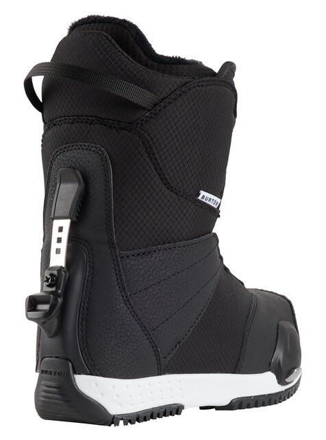 Burton Kids' Smalls Step On® Snowboard Boots (25/26) Black-A02