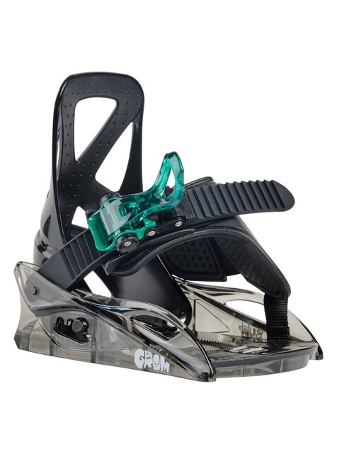 Burton Kids' Mini Grom Disc Snowboard Bindings (26/27) Black-A02