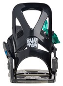Burton Kids' Mini Grom Disc Snowboard Bindings (26/27) Black-A02
