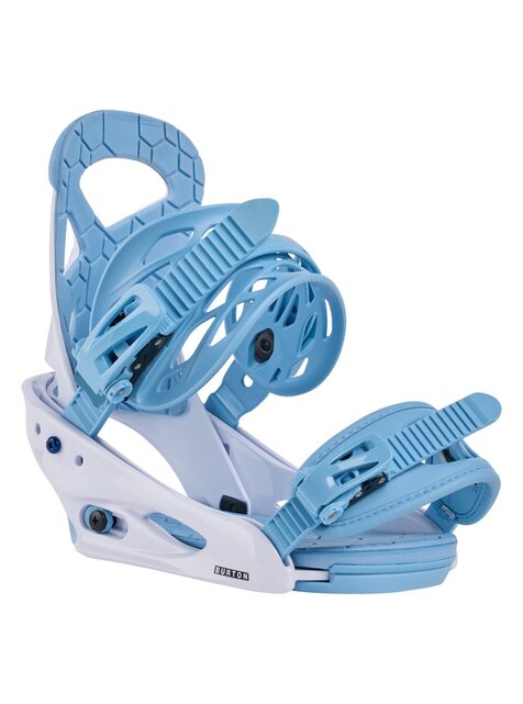 Burton Kids' Smalls Re:Flex Snowboard Bindings (25/26) Dusty Blue-Agb