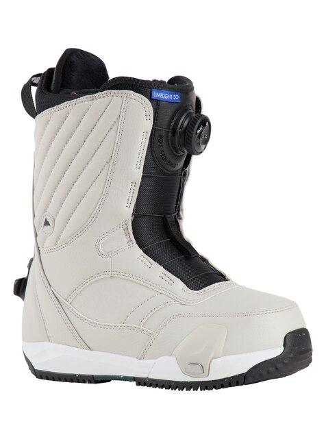 Burton Womens Limelight Step On Boot (24/25) Gray Cloud-020