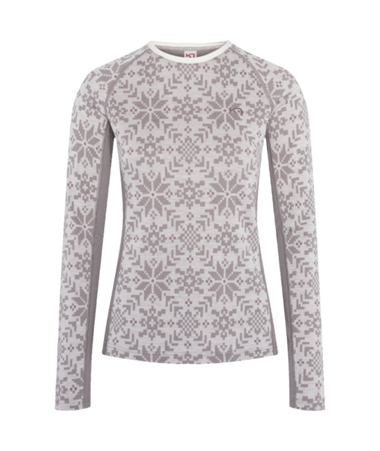 Kari Traa Edith Long Sleeve (24/25) Light Warm Grey-Wgrey
