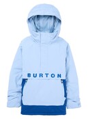 Burton Kids' Frostner 2L Anorak (24/25) Dusty Blue/Twilight Blue-402