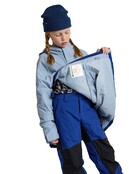 Burton Kids' Frostner 2L Anorak (24/25) Dusty Blue/Twilight Blue-402