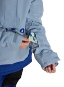 Burton Kids' Frostner 2L Anorak (24/25) Dusty Blue/Twilight Blue-402