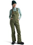 Burton Womens Avalon Stretch Bib Pants (24/25) Forest Moss-304