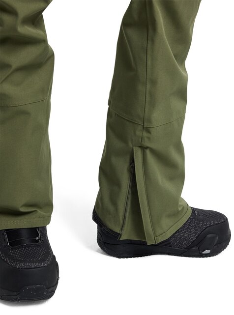 Burton Womens Avalon Stretch Bib Pants (24/25) Forest Moss-304