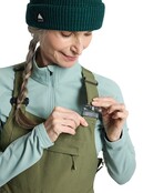 Burton Womens Avalon Stretch Bib Pants (24/25) Forest Moss-304