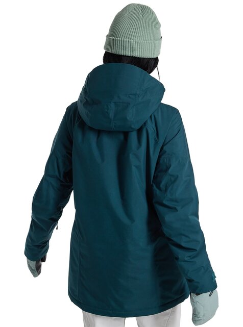 Burton Womens Pillowline Gore-Tex Jacket (24/25) Deep Emerald-302