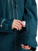 Burton Womens Pillowline Gore-Tex Jacket (24/25) Deep Emerald-302