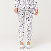 Krimson Klover Graffiti White Legging (24/25) Graffiti-957