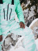 Burton Mens [Ak] Cyclic Gore-Tex Bib Pants (24/25) Oversized Zebra-962