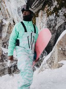 Burton Mens [Ak] Cyclic Gore-Tex Bib Pants (24/25) Oversized Zebra-962