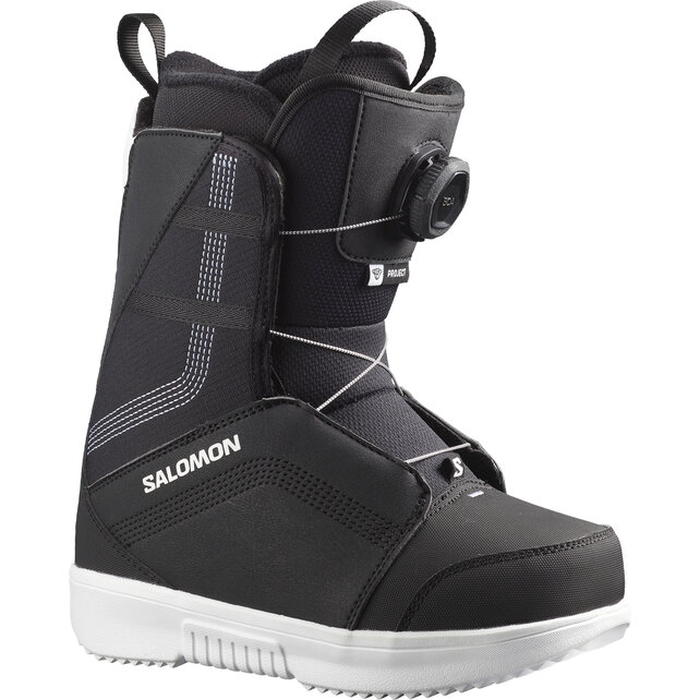 Salomon Project Boa (25/26) Black / Black / White
